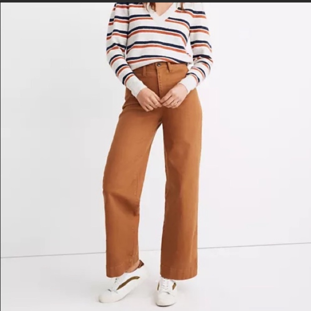 Madewell Emmett wide leg full length pants